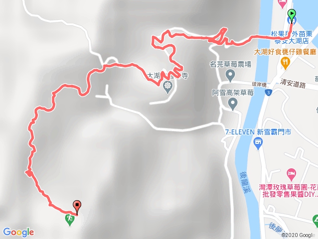 大湖法雲禪寺上玉女山