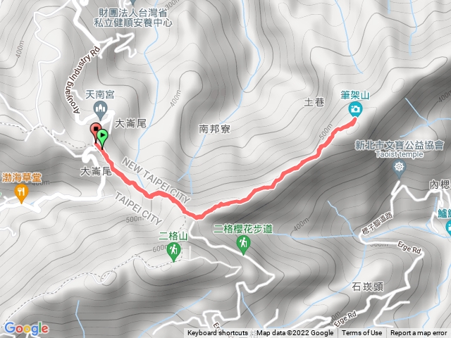 天南宮 筆架山主峰往返