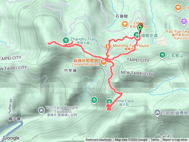 樟湖步道待老坑山預覽圖