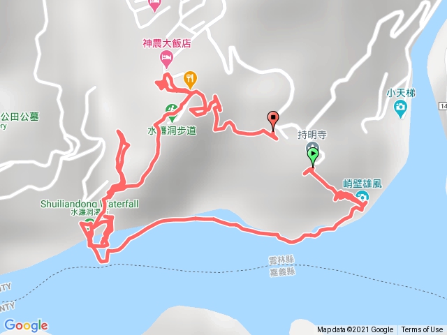 2021-01-03 雲林草嶺峭壁雄峰，水濂洞，青蛙石預覽圖