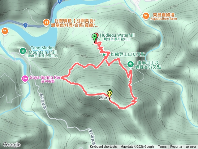 唐麻丹山（松鶴線O繞預覽圖