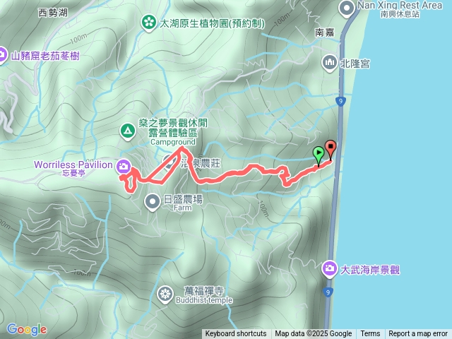 巴塱衛山-南興地磅站出發預覽圖