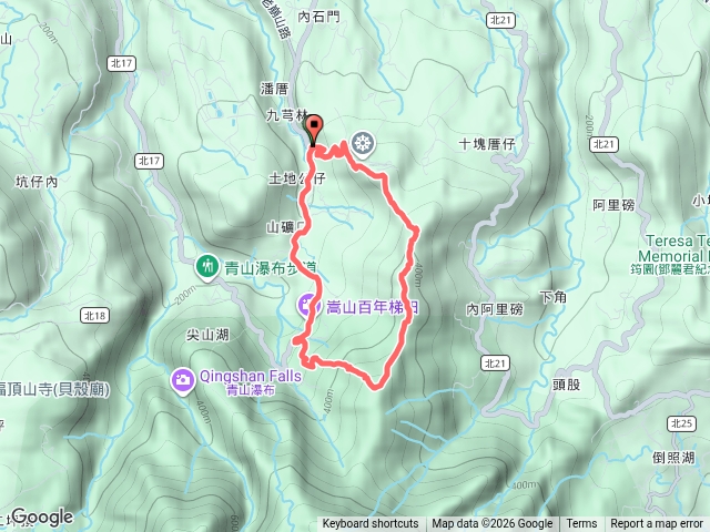 20260826石門-佛光山北海道場- 九芎林山西北峰-九芎林山（ 坑頭山）-土地公嶺福德宮-土地公嶺山-法主宮O行