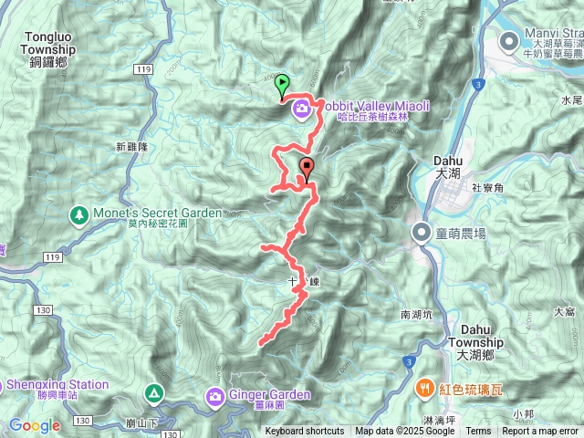 慈雲宮觀音山雞隆山黃麻園山連走