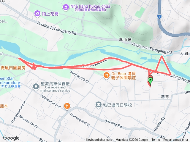 鳳山溪堤防步道健走