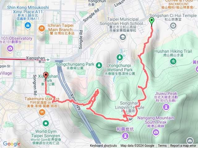 2024-1204四獸山象山繞一圈