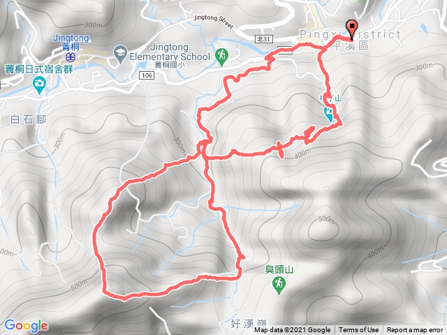 新北市平溪群峰8字登山行