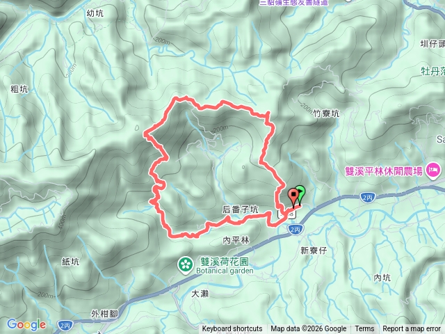 2026.02.19雙溪艋舺崙古道登新路尾山連走大平林山下武山煤礦遺址0行