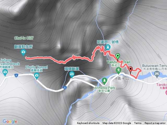 錐麓斷崖古道