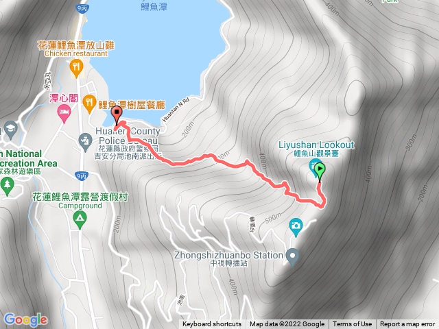 鯉魚山之下山 登山接野趣接賞鳥步道