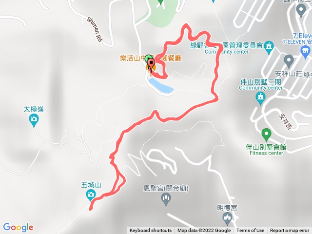 山中湖文筆山登山口-天上山縱走-五城山