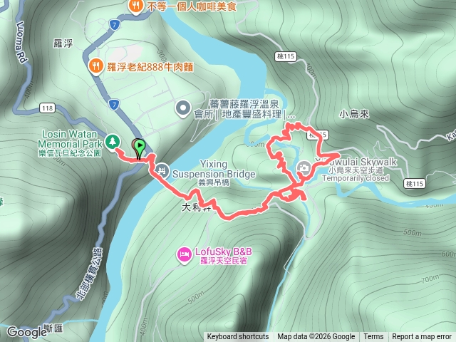 小烏來天空步道步道群-2026/07/05預覽圖