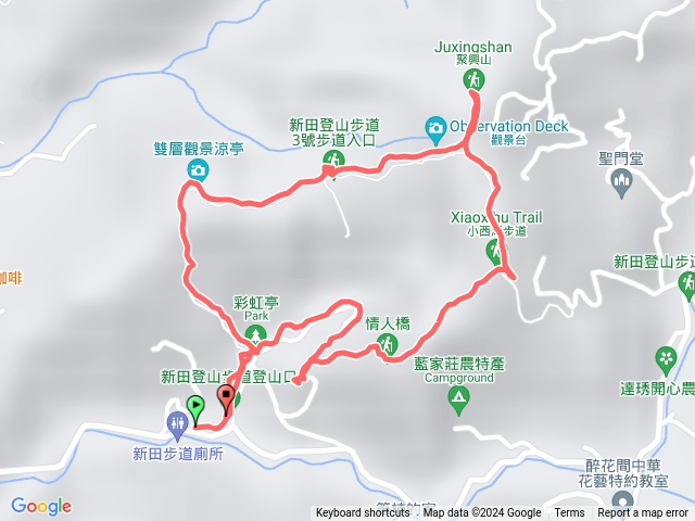 新田登山步道-聚興山