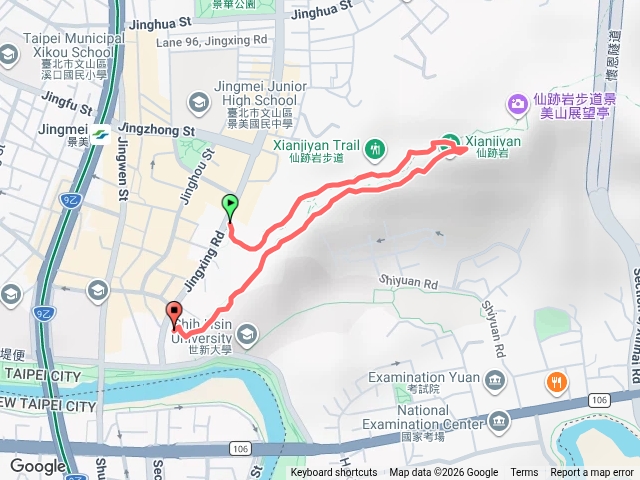 仙跡岩登山步道預覽圖