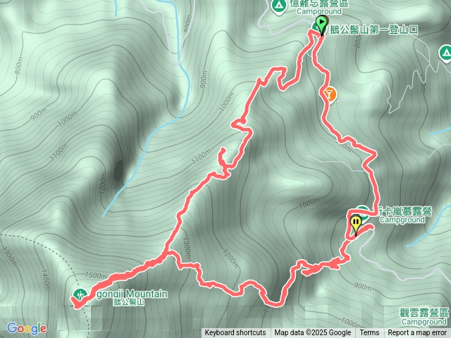 鵝公髻第一停車場預覽圖
