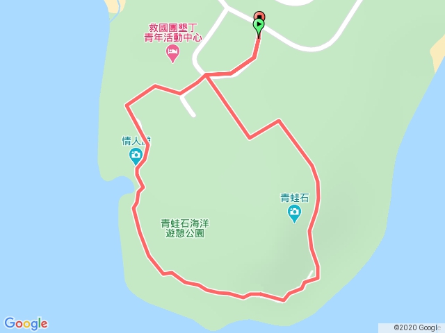 青蛙石海洋遊憩公園濱海步道預覽圖
