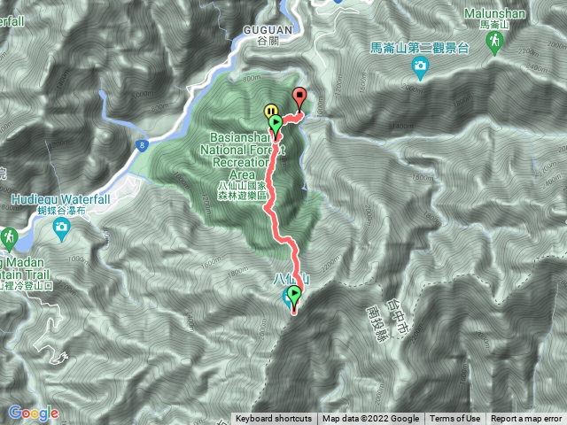 2022.04.16 八仙山(下山)+佳保台山