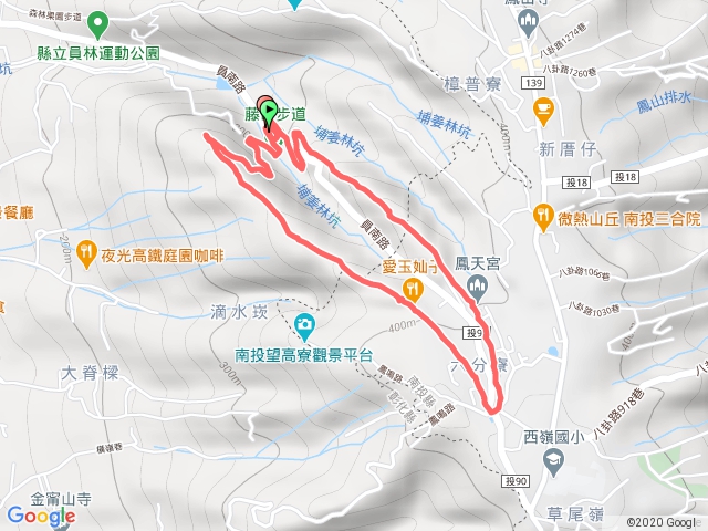 彰化員林臥龍坡環走藤山步道20190714