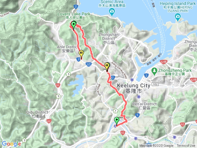 20201107基隆天際線、獅球嶺群峰、大武崙砲台、情人湖