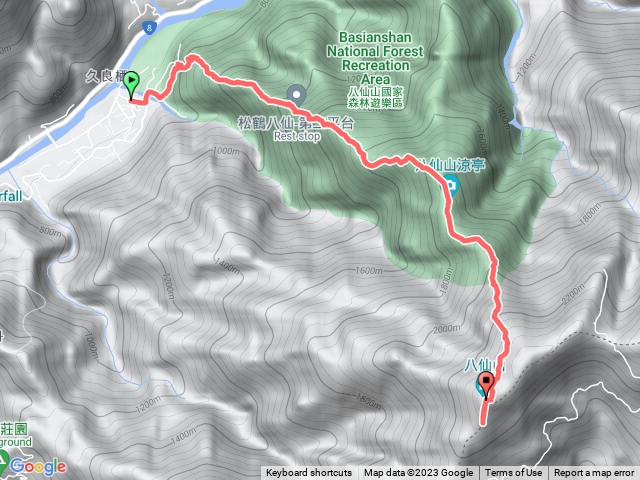 八仙主峰_松鶴上