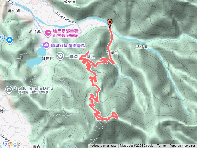 石盤坑 墘溪 橫屏山西峰 橫屏山