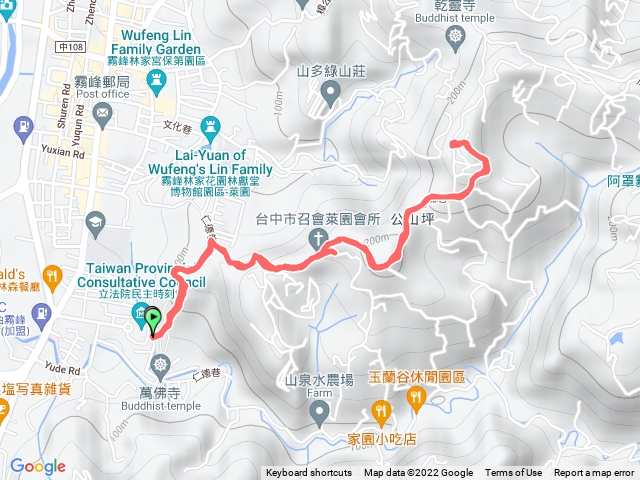 阿罩霧山(臺灣省諮議會=>三角點=>臺灣省諮議會)