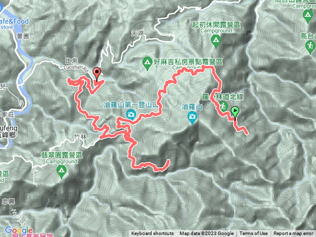 羅山林道北線加南線