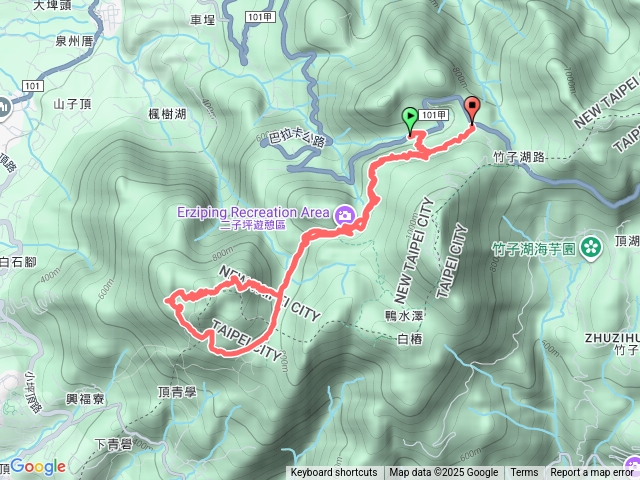 二子坪-面天山-向天山二子坪