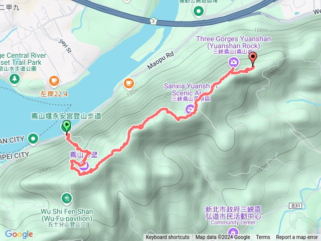 鳶山（永安宮起登-彩壁-鳶山-大鐘）預覽圖