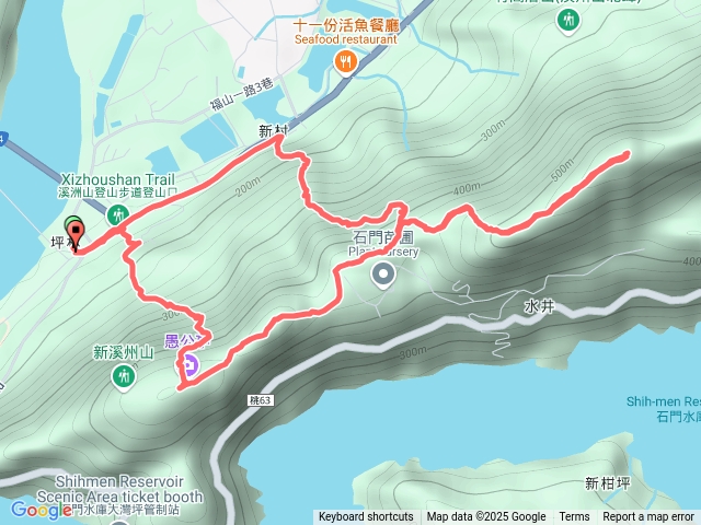 小百岳集起來溪洲山步道(福山巖登山步道)預覽圖