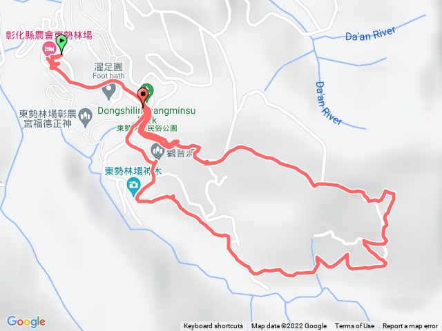 東勢林場 森林浴場 長行程