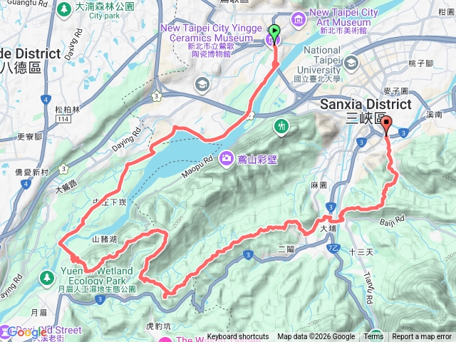 鶯歌～娘子坑山縱走王公坑山