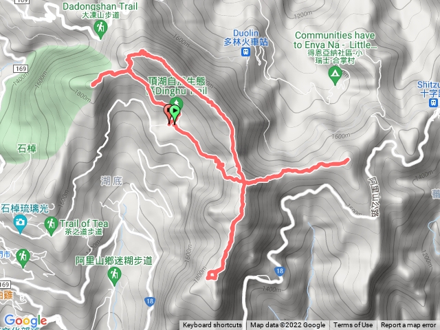 頂湖五連峰O繞