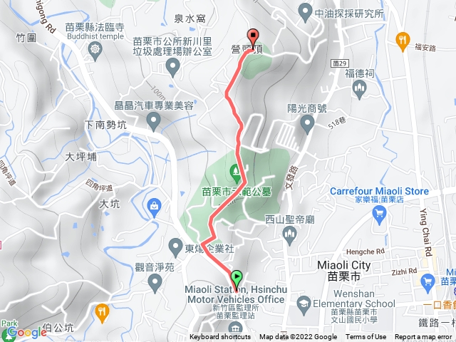 🔺苗栗/苗市/西山，H152m (三等三角點142)