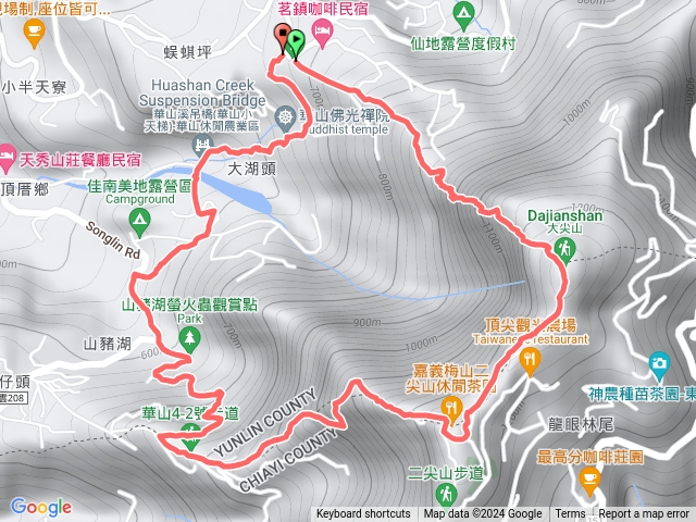 240114_大尖山二尖山山豬湖O型縱走