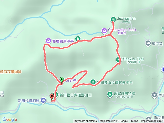 新田登山步道（第1上第3下）預覽圖