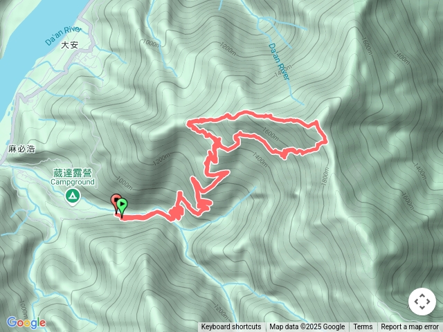 泰安麻必浩林道南坑山O型20250228