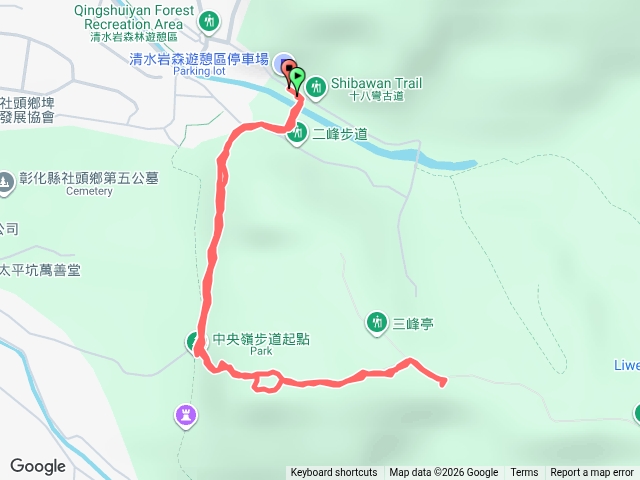 中央嶺步道