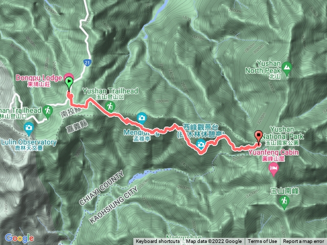 東埔山莊-排雲山莊