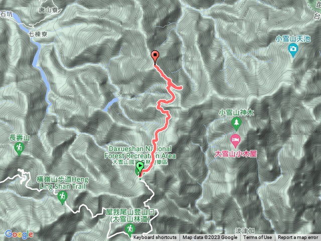烏石坑山-單程（210林道