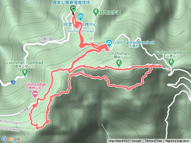 上東埔麟趾山鹿林山上東埔