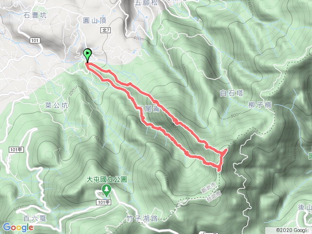 大屯溪古道、竿尾崙古道