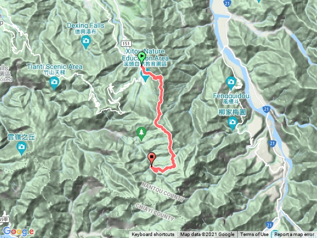 鳳凰南北嶺至杉林溪天地眼
