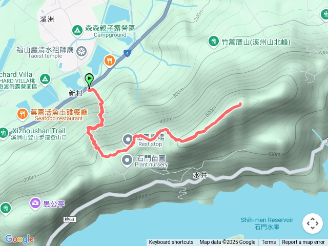 溪州山（福山嚴上經時鐘尾仔）