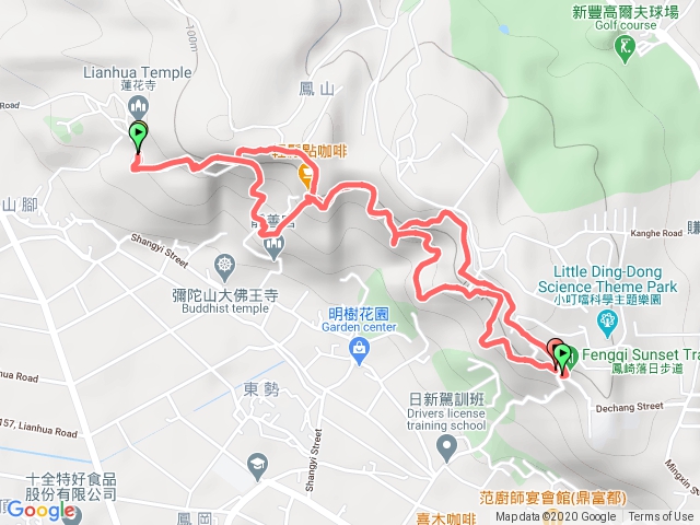 鳳崎落日登山步道