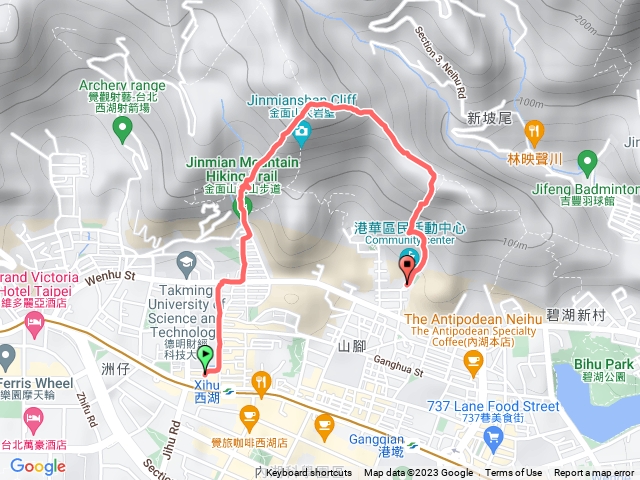 金面山A進B出