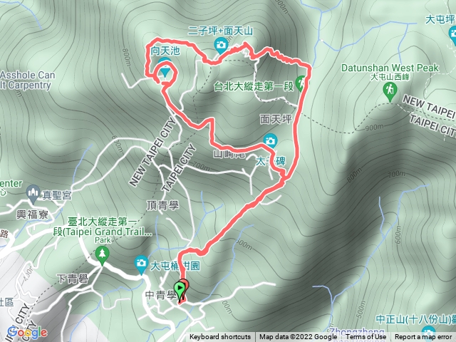 向天池山