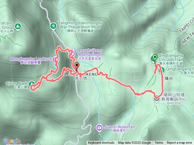 擎天崗冷水坑夢幻湖七星公園預覽圖