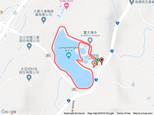 龍昇湖環湖步道（大潭風景區）