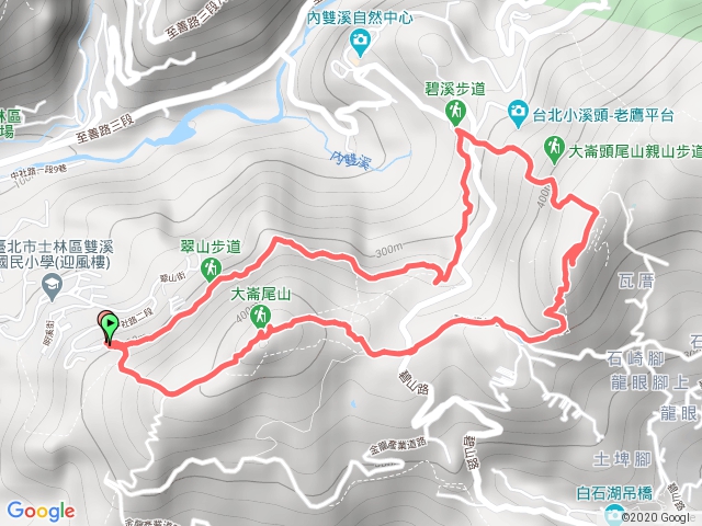 大崙頭尾山/碧溪步道/翠山步道